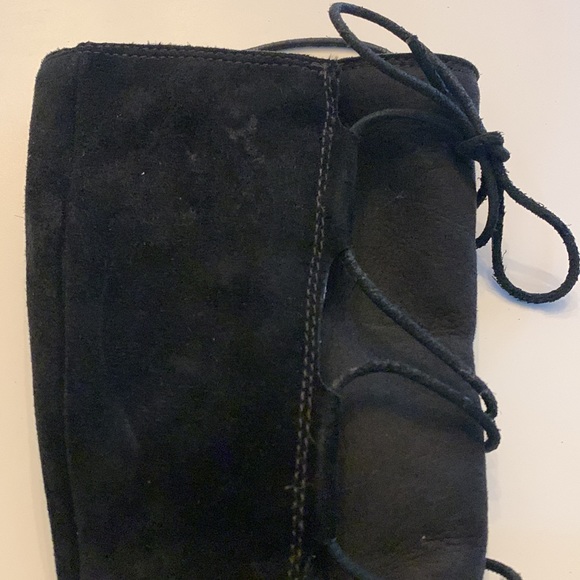 NWOT UGG Wedge Suede Boots - Picture 7 of 8